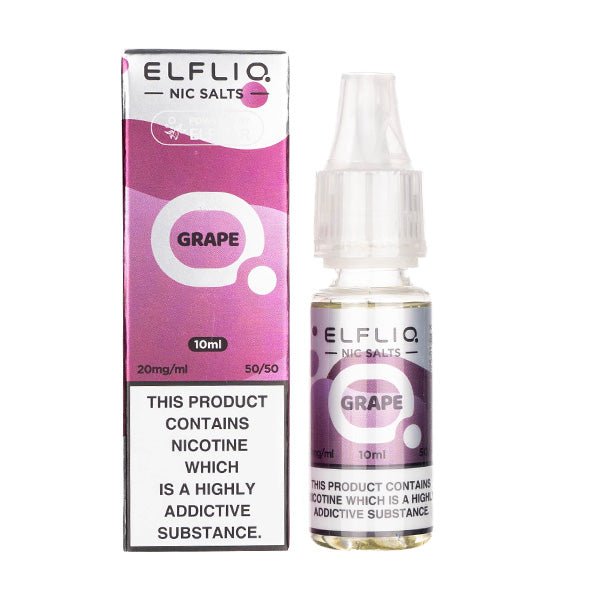 ElfLiq Salts - Grape 10ml - Vapour Central