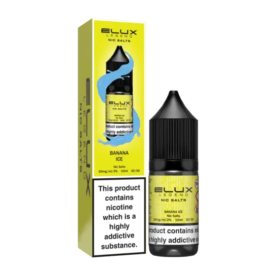 Elux Legend Salt - Banana Ice 10ml - Vapour Central