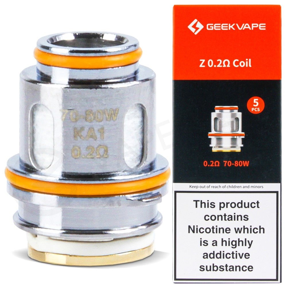 GeekVape Zeus / Z Coils - 5 Pack - Vapour Central