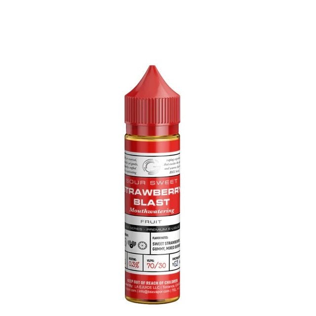 Glas Strawberry Blast 50ml - Vapour Central