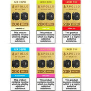 Goldbar Apollo 20K REFILL Pods - Vapour Central