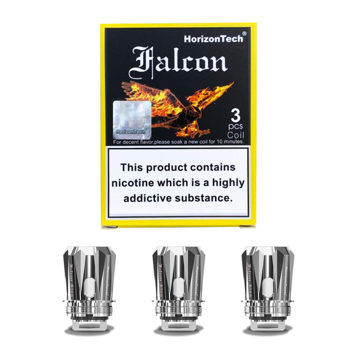 Horizontech Falcon Coils 3 PK - Vapour Central