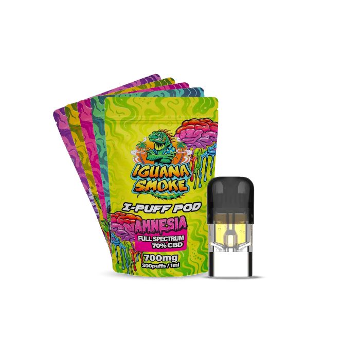 Iguana Smoke I-Puff CBD Vape Refill Pod 700mg