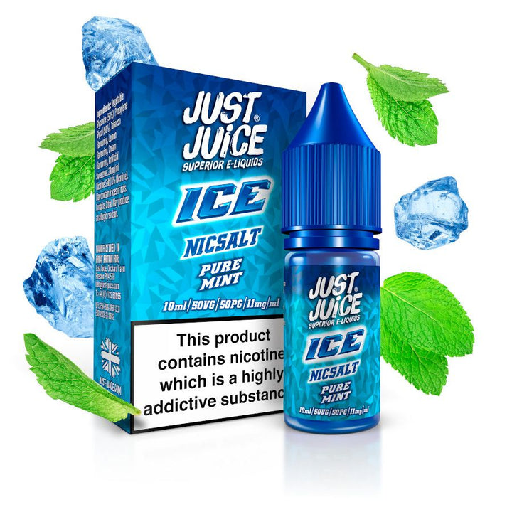 Just Juice - Nic Salt - Pure Mint 10ml - Vapour Central