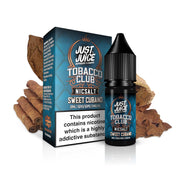 Just Juice - Nic Salt - Sweet Cubano Tobacco 10ml - Vapour Central