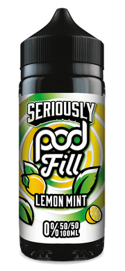 Lemon Mint - Seriously Pod Fill 100ml - Vapour Central