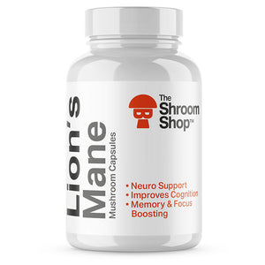 Lion's Mane - 4500mg - 90 Caps - The Shroom Shop