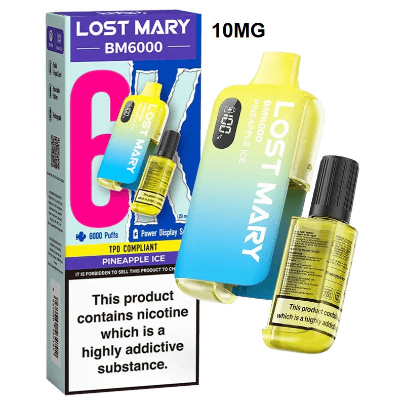 Lost Mary BM6000 Refillable Pre-Filled Kit | 10MG