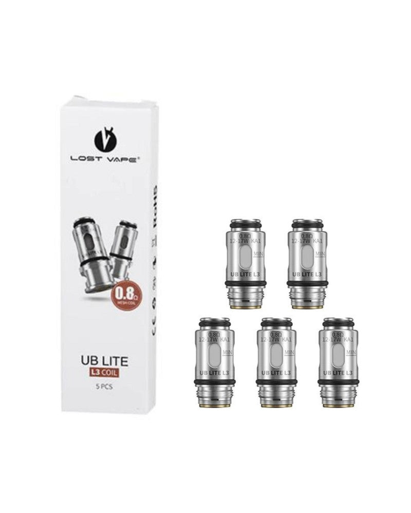 Lost Vape UB Lite Coils 5 Pack - Vapour Central