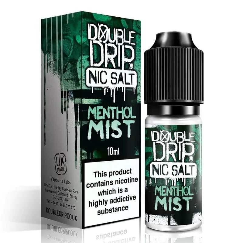 Menthol Mist - Double Drip Nic Salts 10ml - Vapour Central