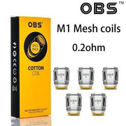OBS Cube Coils - 5 Pack [M1 0.2ohm] - Vapour Central