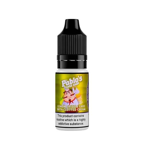 Pablos Cake Shop Salts - Lemon Drizzle 10ml - Vapour Central