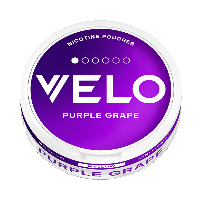 VELO Nicotine Pouches - Purple Grape (Can of 20)