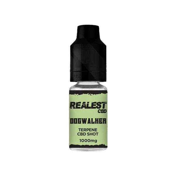 Realest CBD Dogwalker 1000mg terpene booster shot, 10ml