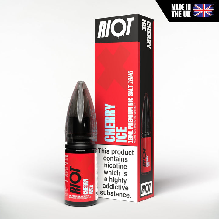 Riot X Salts - Cherry Ice 10ml - Vapour Central