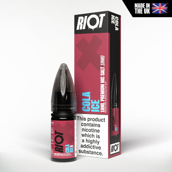 Riot X Salts - Cola Ice 10ml - Vapour Central