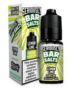 Load image into Gallery viewer, Seriously Bar Salts - Lemon Lime 10ml - Vapour Central
