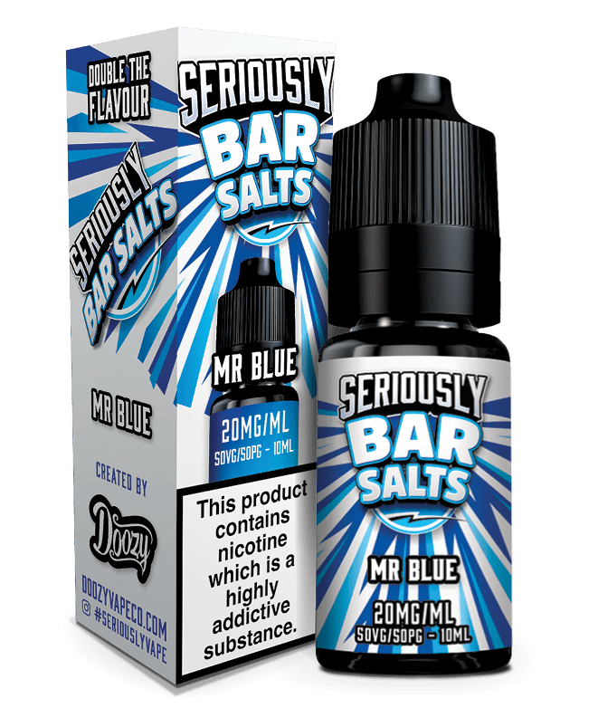 Seriously Bar Salts - Mr Blue 10ml - Vapour Central