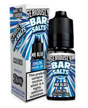 Seriously Bar Salts - Mr Blue 10ml - Vapour Central