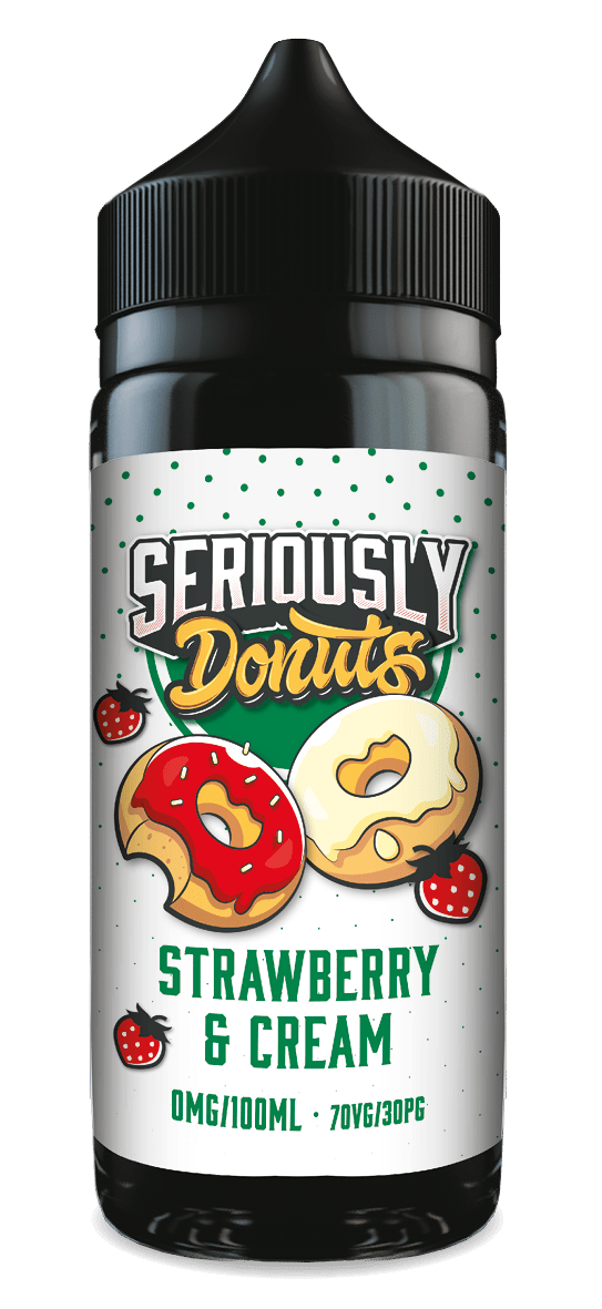 Seriously Donuts - Strawberries & Cream - 100ml - Vapour Central