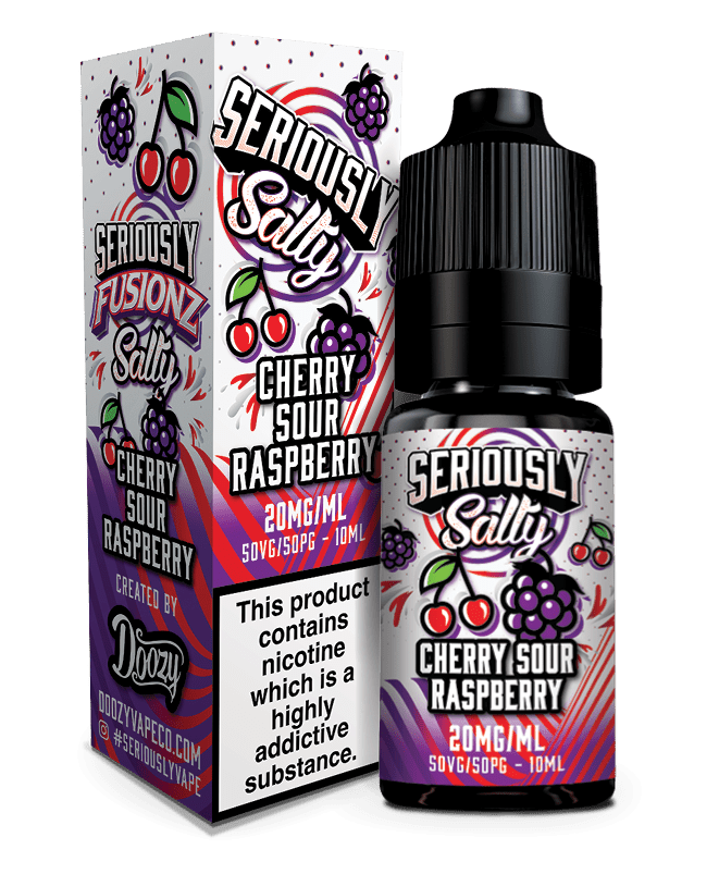 Seriously Fusionz - Cherry Sour Raspberry 10ml - Vapour Central