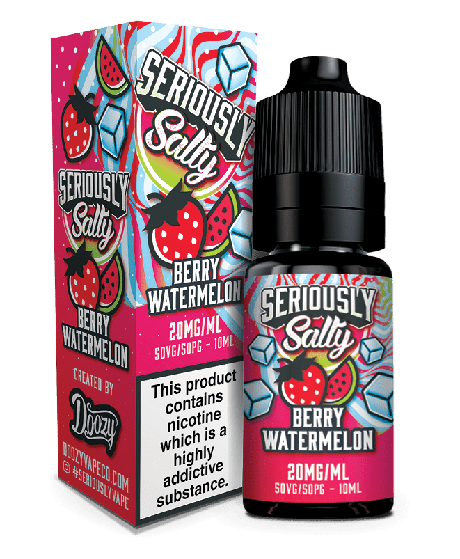 Seriously Salty - Berry Watermelon 10ml - Vapour Central