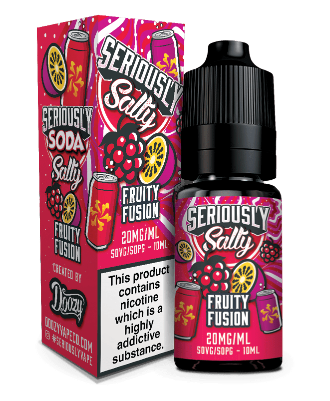 Seriously Salty - Fruity Fusion 10ml - Vapour Central