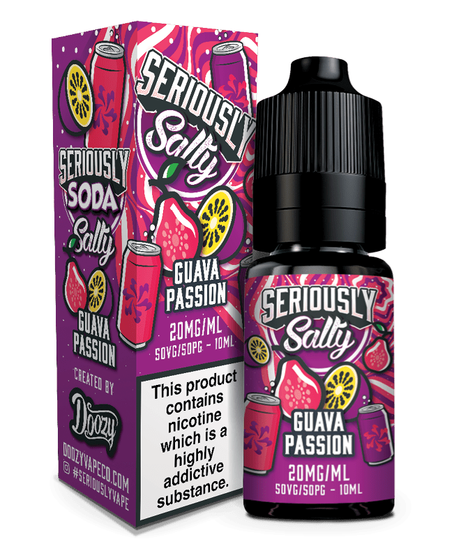 Seriously Salty - Guava Passion 10ml - Vapour Central