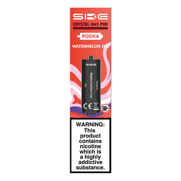 SKE Crystal 4 in 1 Watermelon Ice prefilled pods