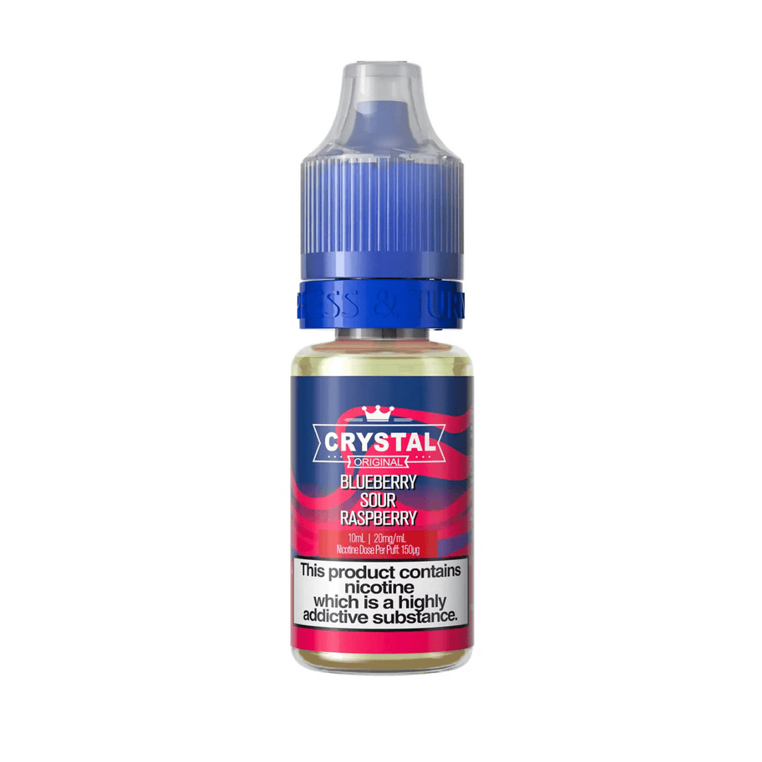 SKE Crystal Blue Sour Raspberry 10mg nicotine salt e-liquid