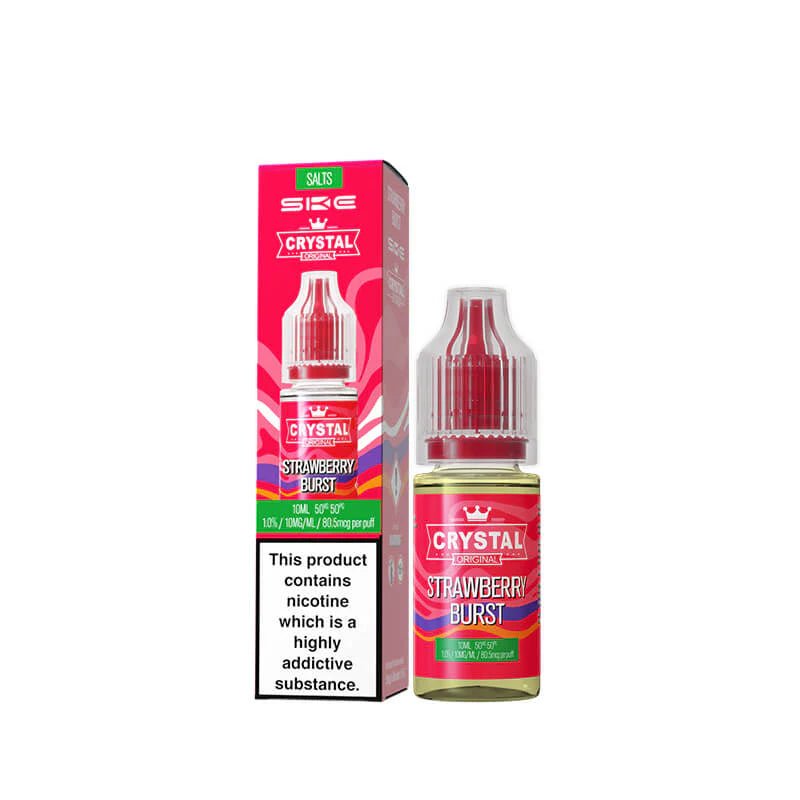 Strawberry Burst By SKE Crystal Salts - Vapour Central