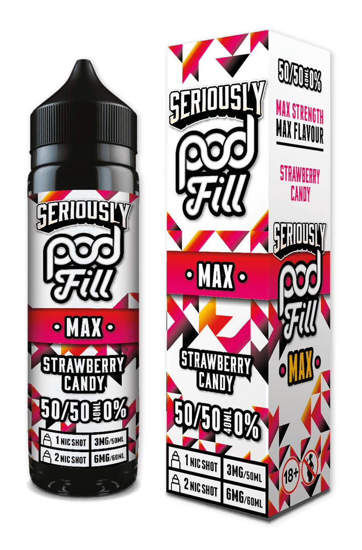 Strawberry Candy - Seriously Pod Fill Max 40ML - Vapour Central