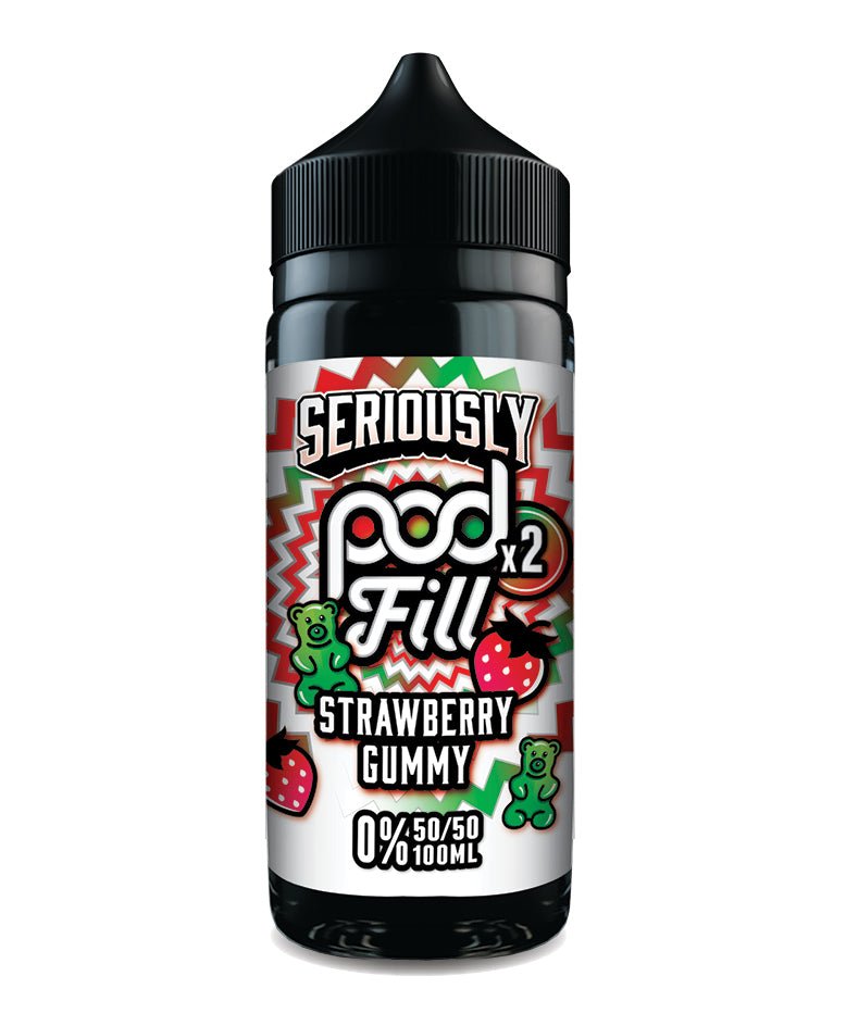 Strawberry Gummy - Seriously Pod Fill x2 100ml - Vapour Central