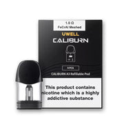 Uwell Caliburn A3 Pod - 4 Pack - Vapour Central