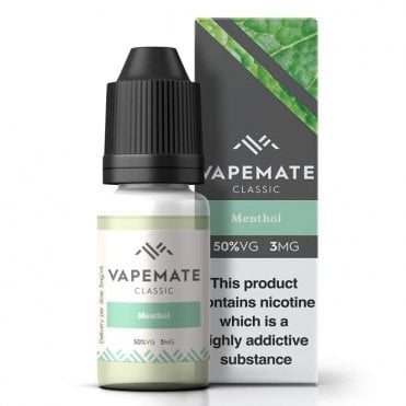 Vape Mate Menthol 10ml 0mg e-liquid