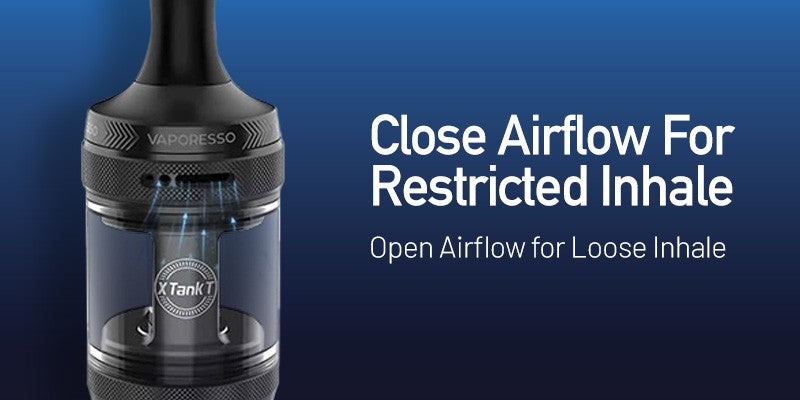 Vaporesso GTX One Pro adjustable airflow