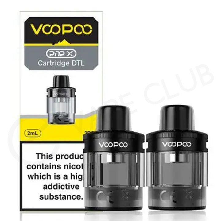 VooPoo PnP X DTL replacement cartridge, pack of 2