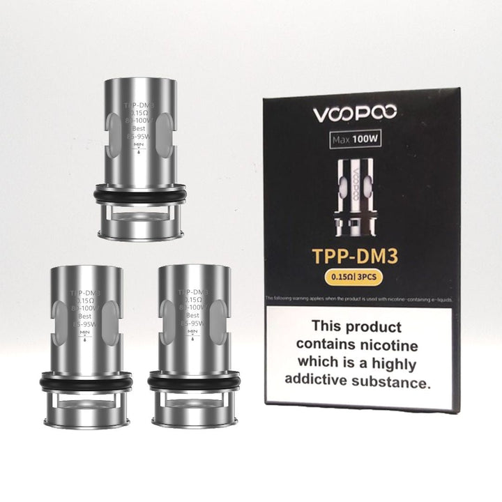 Voopoo TPP DM Coils - 3 Pack - Vapour Central