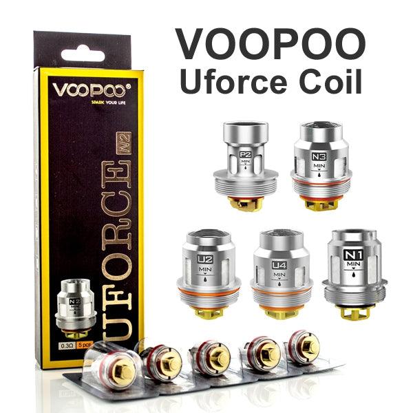 VooPoo Uforce Coils [5 Pack] - Vapour Central