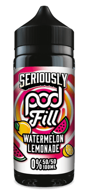 Watermelon Lemonade - Seriously Pod Fill 100ml - Vapour Central