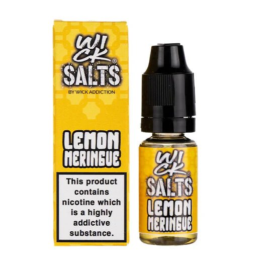 Wick Addiction Salt - Lemon Meringue 10ml - Vapour Central